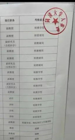 #同济大学 大规模裁人？网传解聘讲师、 #副教授 、教授等在岗教师